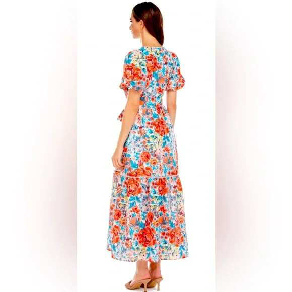 NWT Jade Rose Garden Maxi - Picture 3 of 6